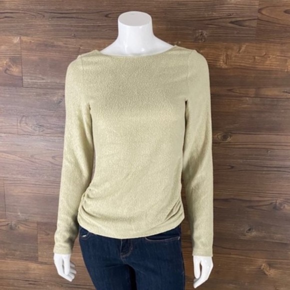 Petite Anthropology NWT Rhea Boatneck Top - Picture 7 of 8
